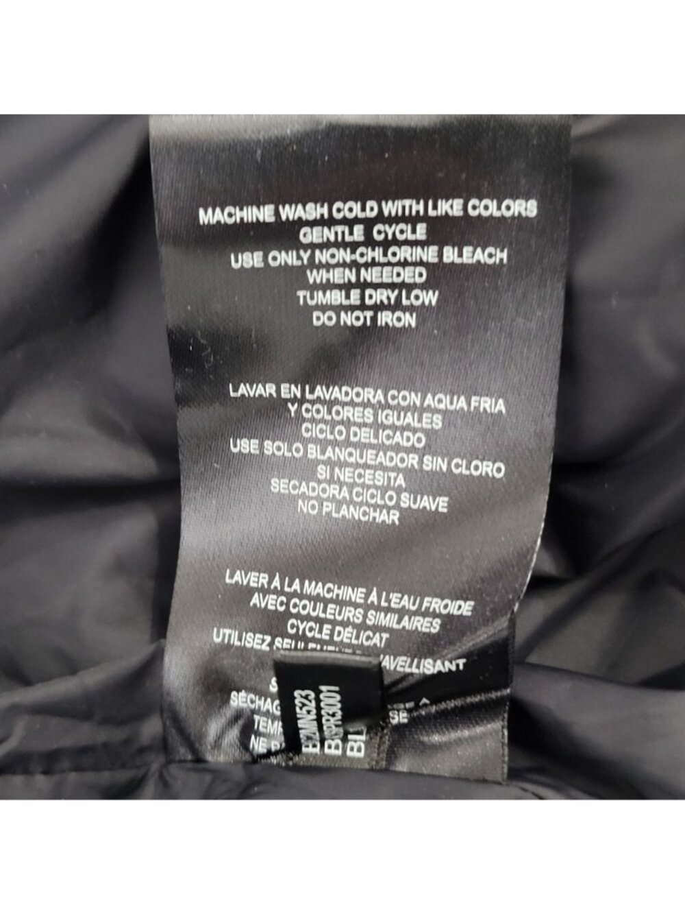Bass Delta Diamond Outdoor Men's Black Packable Puffer Quilted Jacket Size L NWT - Picture 14 of 16